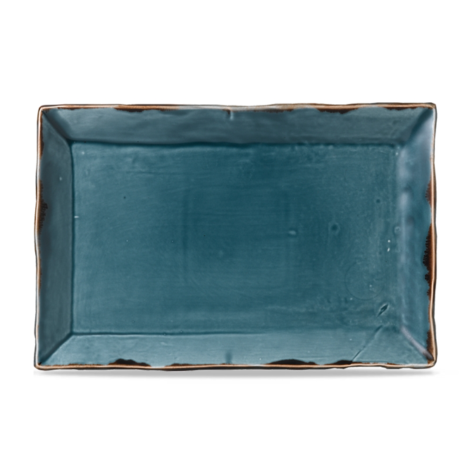 Harvest Blue Chefs’ Rectangular Tray 28cm x 19cm