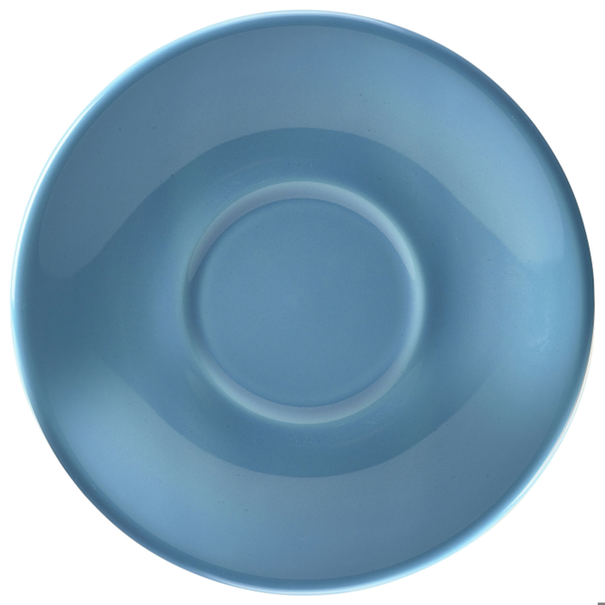 Royal Genware Saucer Blue 5inch / 13.5cm