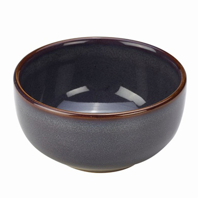 Rustic Blue Round Bowl 11.5cm