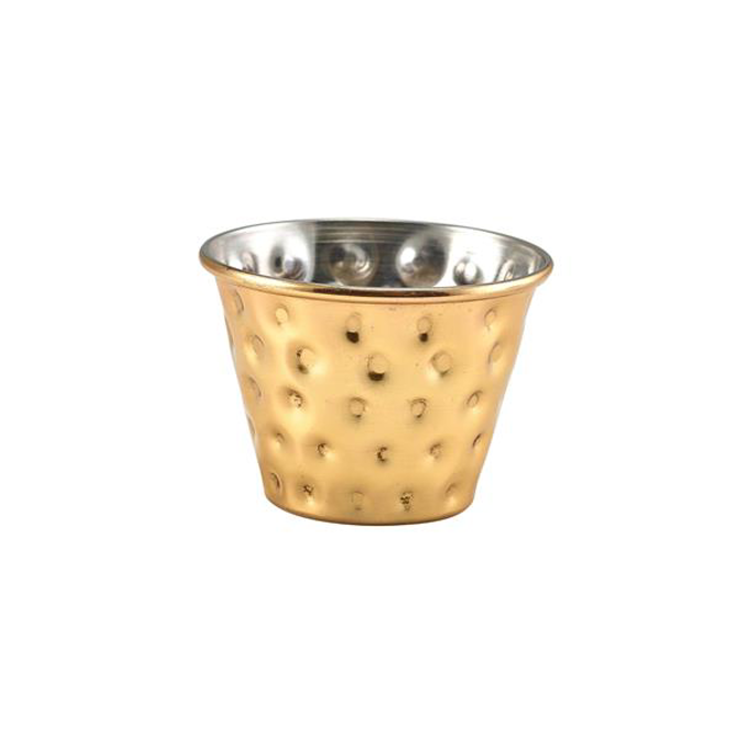 GenWare Gold Plated Hammered Ramekin 2.5oz / 71ml