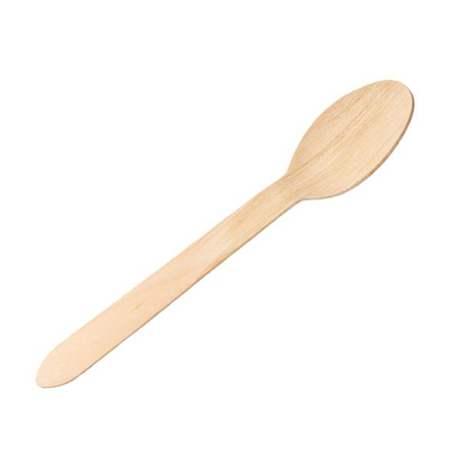 Economy Birch Wood Spoon 6.25inch / 16cm