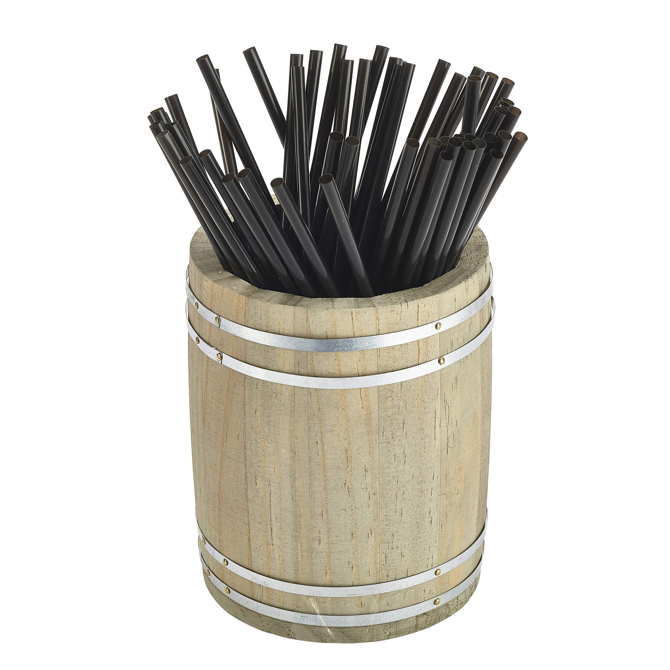 Genware Miniature Wooden Barrel 11.5 x 13.5cm
