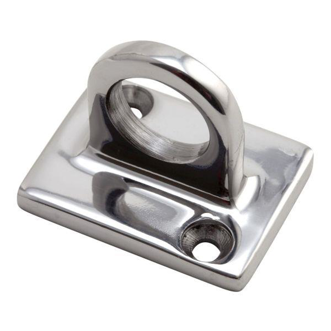 Chrome Wall Attachment For Barrier Rope