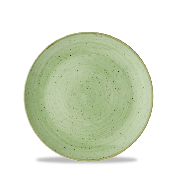 Stonecast Sage Green Coupe Plate 8.66inch / 21.7cm