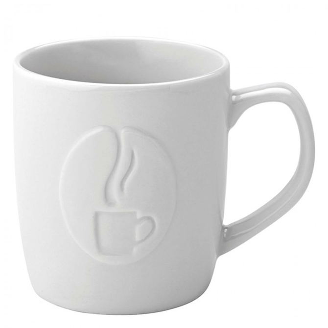 Utopia Java Embossed Mugs 15.5oz / 440ml