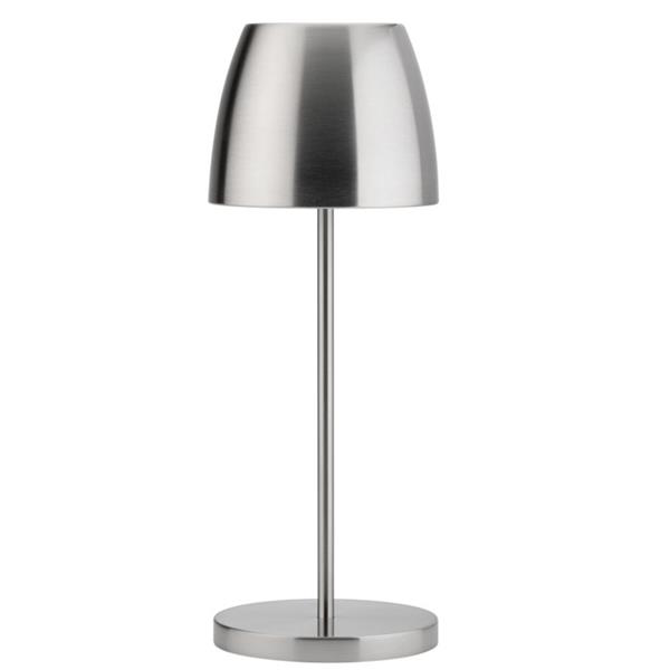 Montserrat LED Cordless Lamp 30cm - Brushed Silver