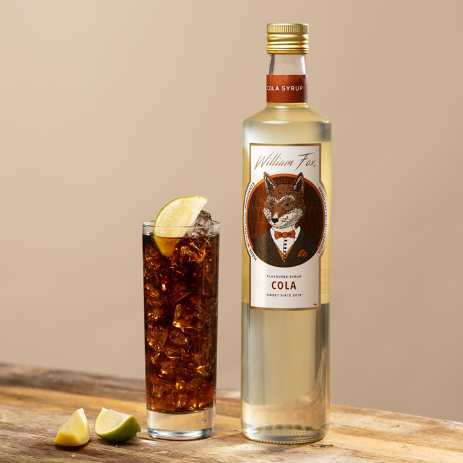 William Fox Premium Cola Syrup 75cl