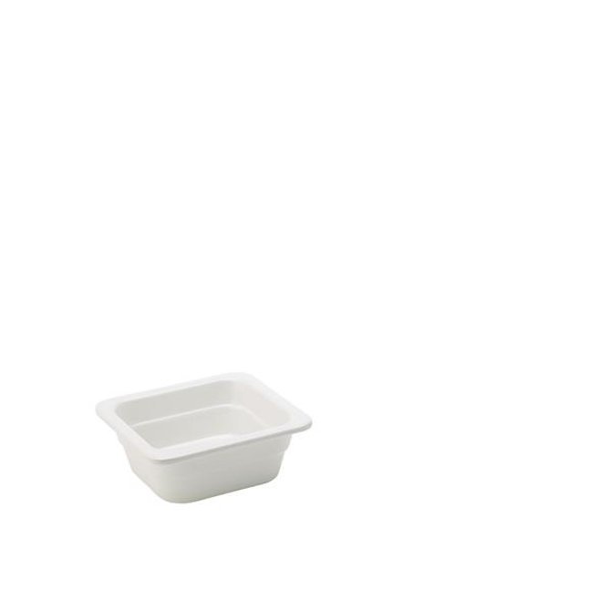 Melamine White GN 1/6 6.5cm Deep