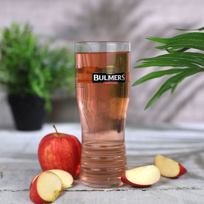 Bulmers Pint Glasses 20.5oz LCE at 20oz