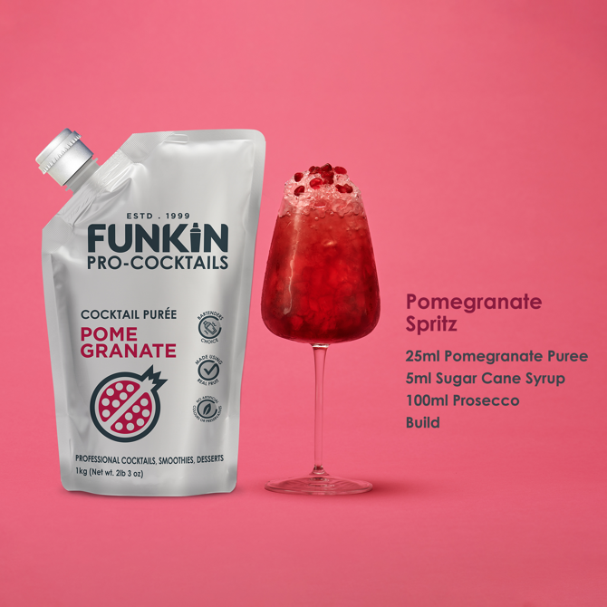 Funkin Pomegranate Puree 1kg