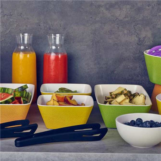 Lime Green Seville Melamine GN1/3 Deep Dish 32.5 x 17.6 x 8cm