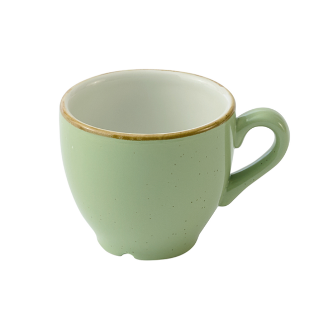 Churchill Stonecast Sage Green Cafe Espresso Cup 3.5oz / 100ml