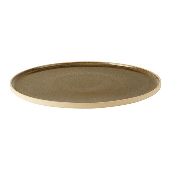 Fawn Walled Plate 10inch / 26cm