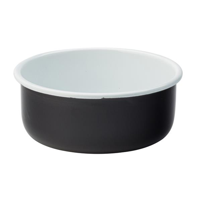 Eagle Enamel Black Bowl 5.5inch / 13.5cm