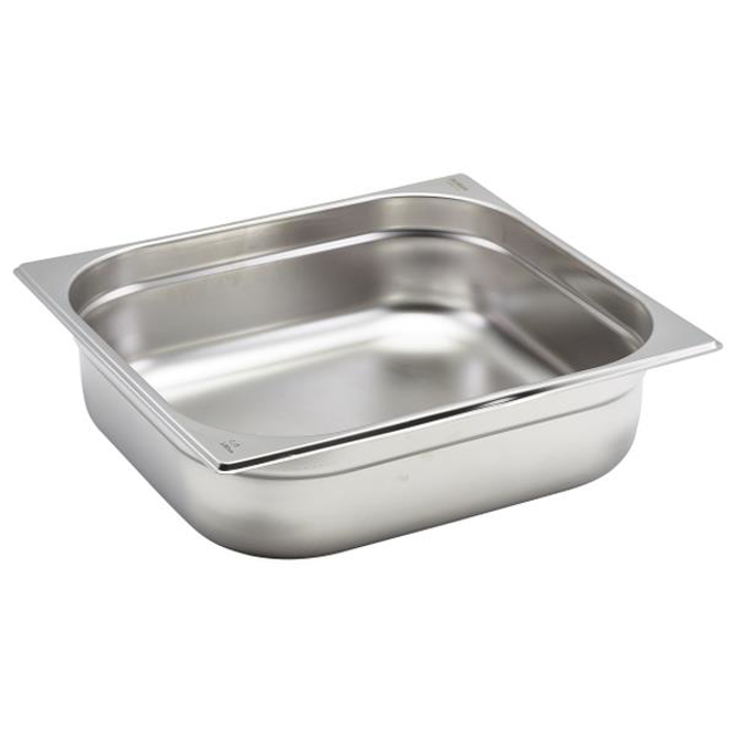 Stainless Steel Gastronorm Pan 2/3 - 10cm Deep