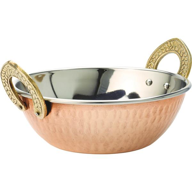 Copper Kadai Dish 6inch / 15cm
