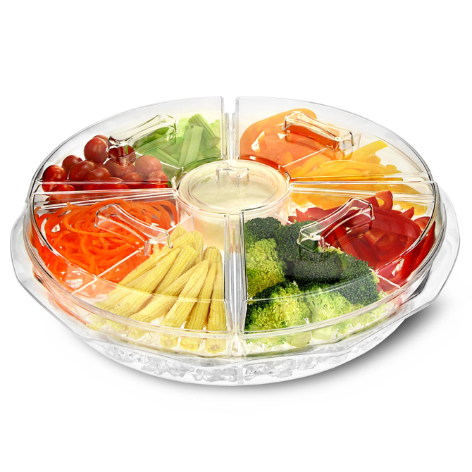 On Ice 8 Section Appetiser Tray