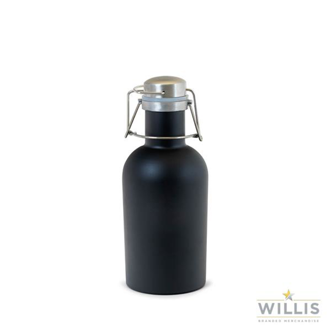 Beer Growler Matt Black 32oz / 1ltr