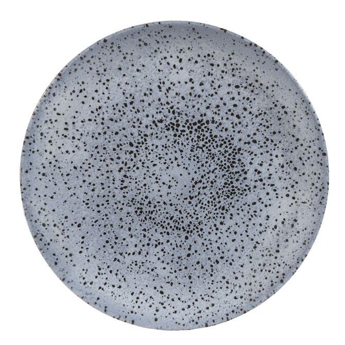 Churchill Studio Prints Mineral Blue Coupe Plate 11.25inch / 28.8cm