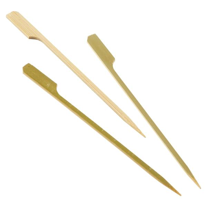 Bamboo Gun Shaped Paddle Skewers 6inch  / 15cm (100pcs)