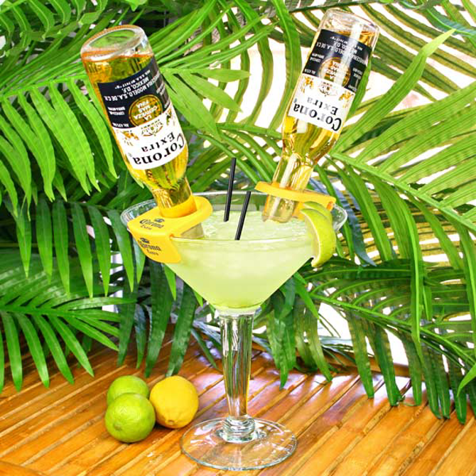 Angled CoronaRita Bottle Holder