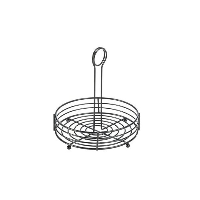 Black Wire Table Caddy 8 x 8.5inch / 20 x 21.5cm