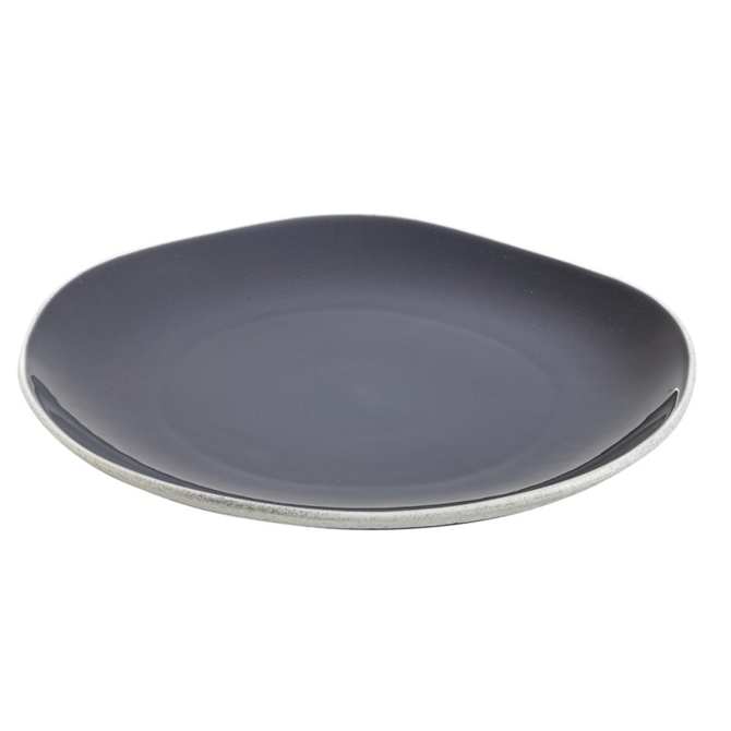 Rocaleo Dark Grey Plate 10.8inch / 27.5cm