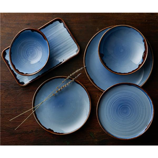 Harvest Indigo Deep Bowl 6.75 x 5.75inch