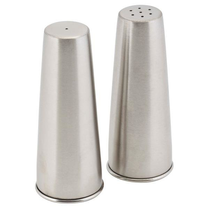 Conical Screw Base Condiment Salt & Pepper Set