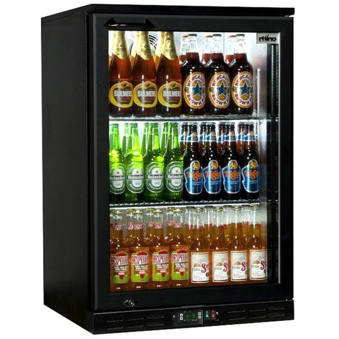 Rhino GreenSense Plus Milan 600H Glass Hinged Door Bottle Cooler
