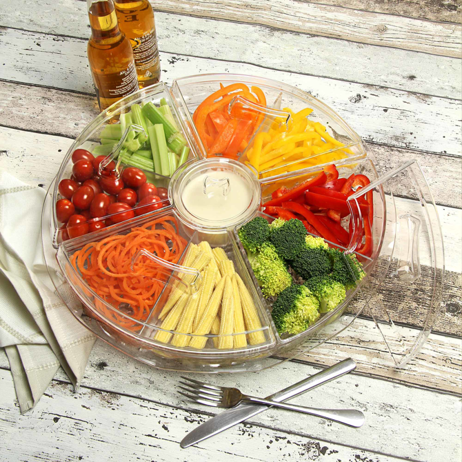On Ice 8 Section Appetiser Tray