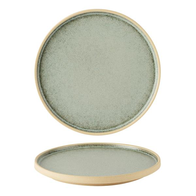 Pistachio Walled Plate 8.25inch / 21cm