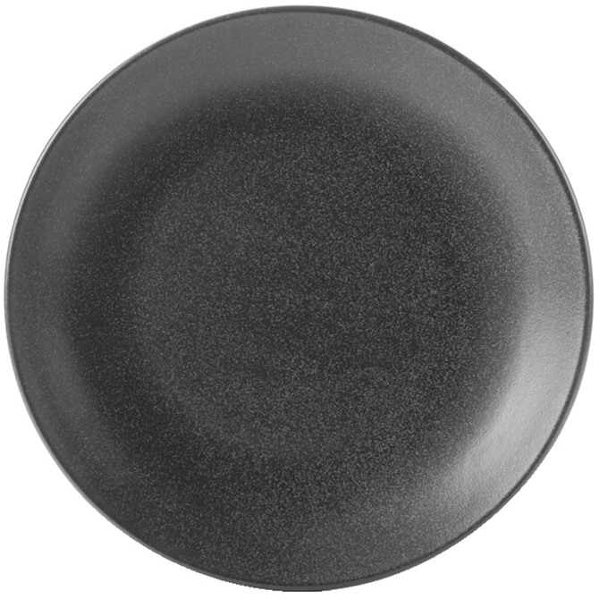 Seasons Graphite Coupe Plate 12inch / 30cm