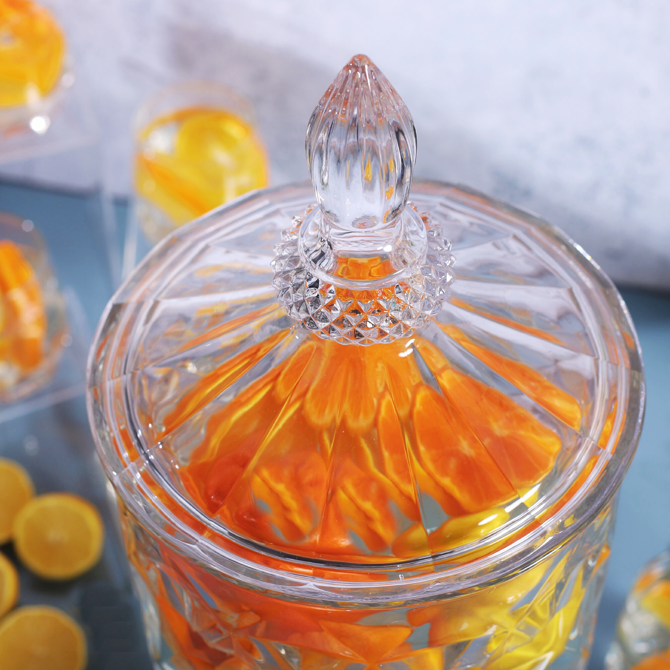Diamond Pattern Crystal Glass Drink Dispenser 4.8ltr
