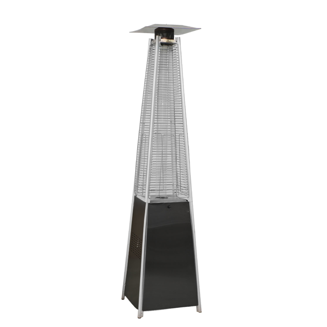 Outdoor Patio Pyramid Heater Black
