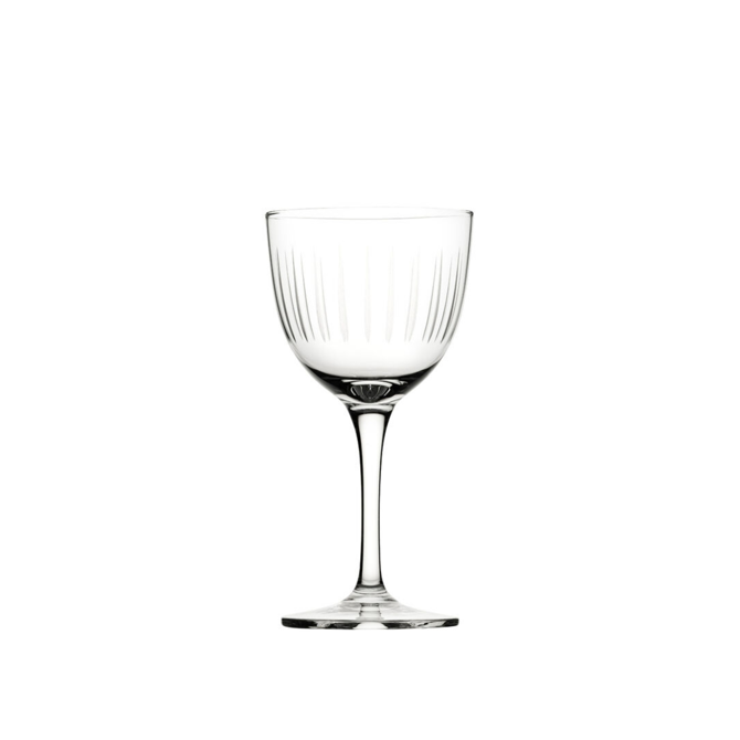 Raffles Lines Nick and Nora Glasses 6oz / 170ml