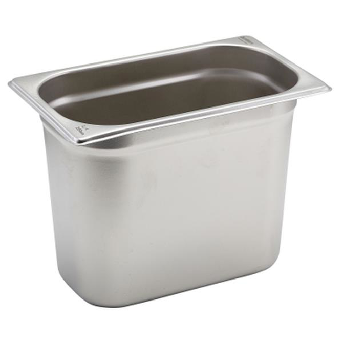 Stainless Steel Gastronorm Pan 1/4 - 20cm Deep