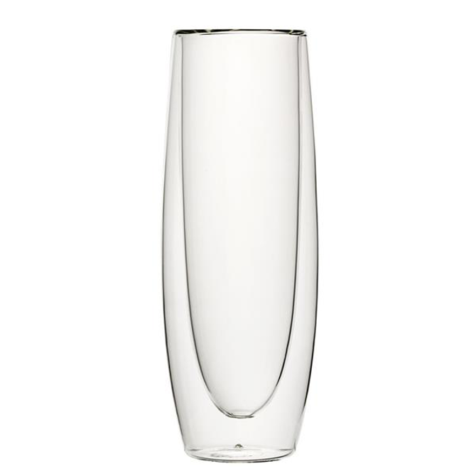 Double Walled Stemless Champagne Glasses 6oz / 160ml