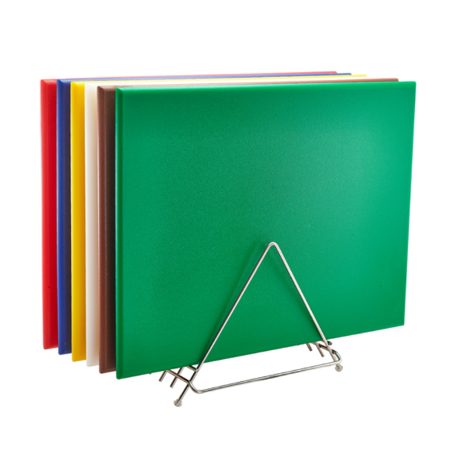 GenWare High Density Chopping Board And Rack Set