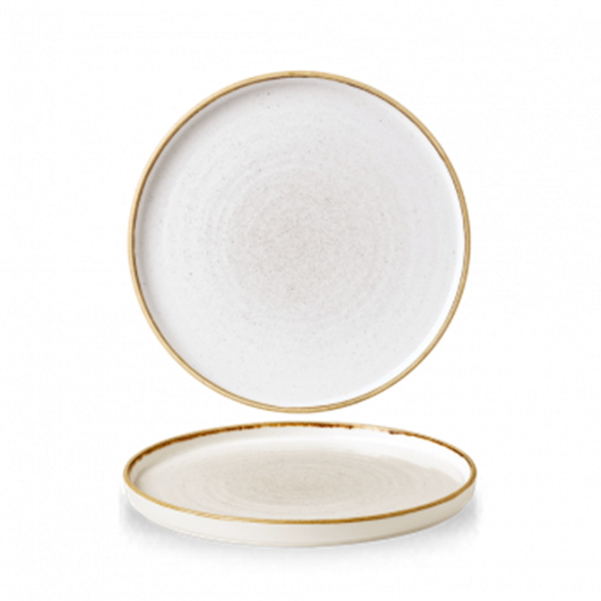 Stonecast Barley White Walled Plate 8.67inch