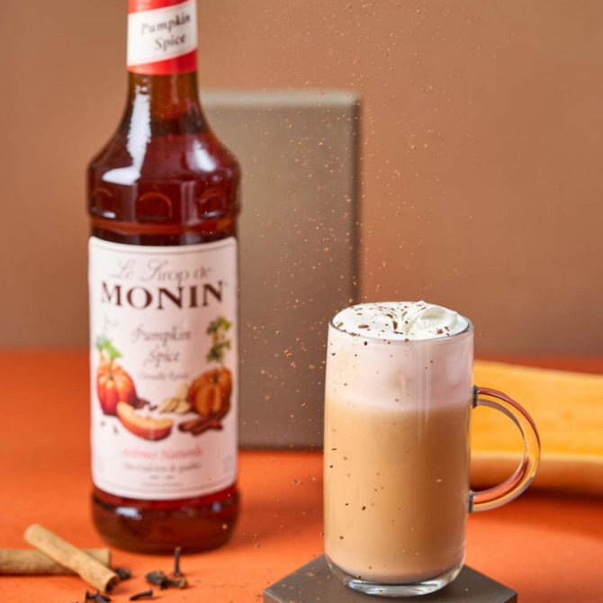 Monin Pumpkin Spice Syrup 1ltr