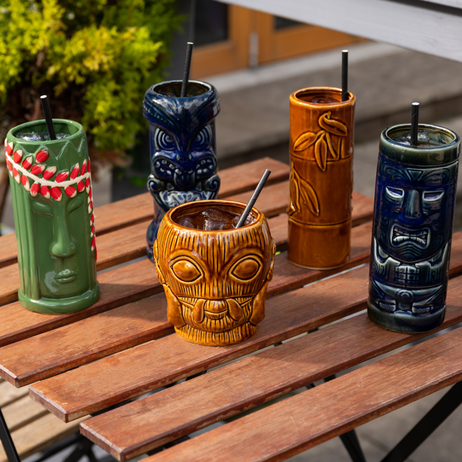 Ceramic Tropical Tiki Party Pack