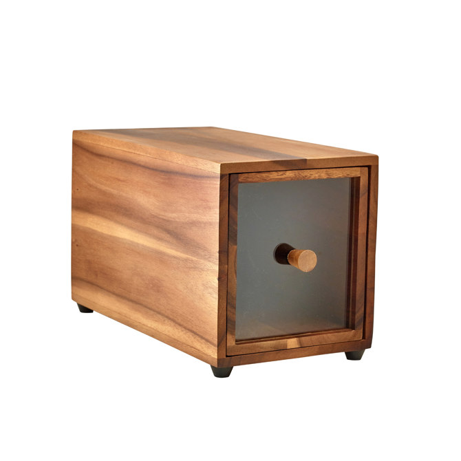 GenWare Acacia Wood Bread Box GN1/3