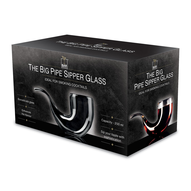 Bar Originale The Big Pipe Sipper Glass 250ml