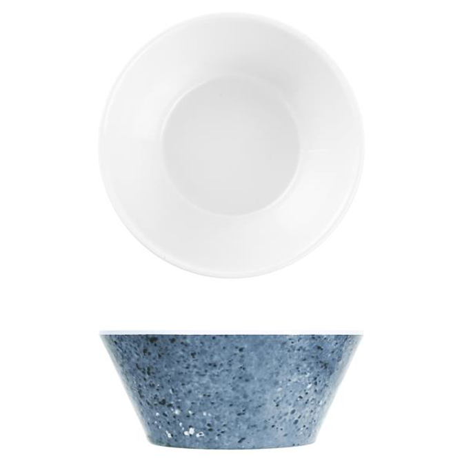 Blue Larnaca Sand Melamine Dipping Dish 9.5cm