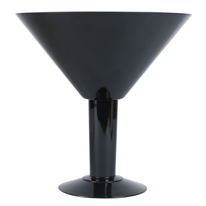 Grande Black Acrylic Martini Glass 73oz / 2ltr