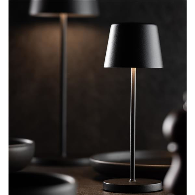 Bermuda Micro LED Cordless Lamp 21cm - Black