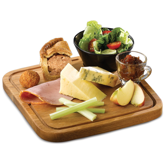 Art De Cuisine Rustic Oak Board Square 25.5cm