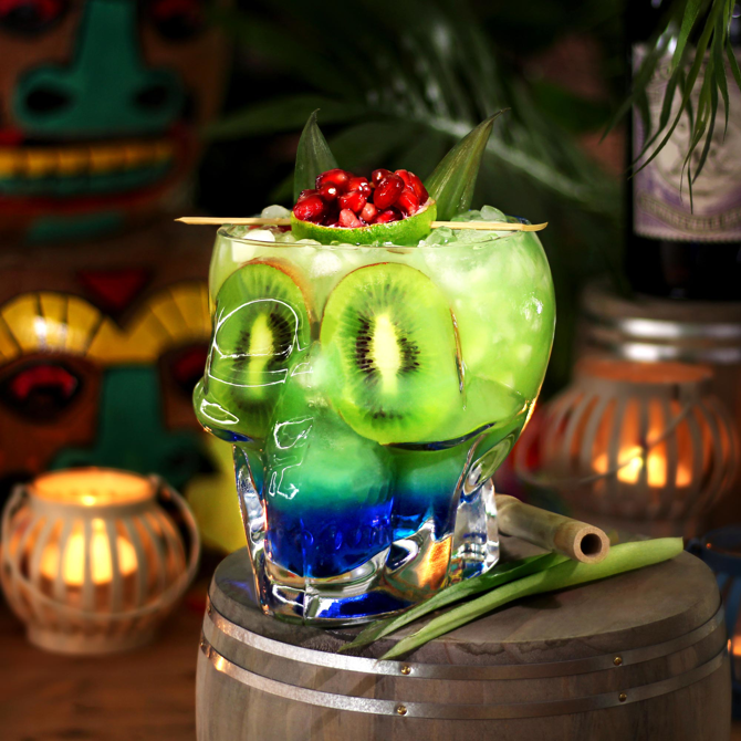 Tiki Skull Glass 24.75oz / 700ml