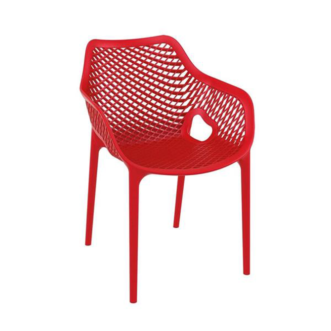 Spring Arm Chair Red